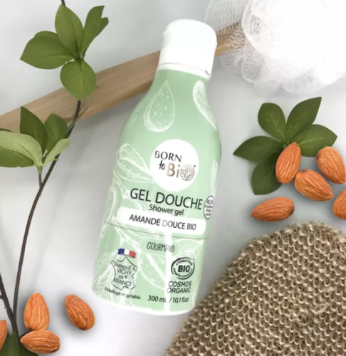 Gel douche Amande douce Certifié Bio – Born to Bio