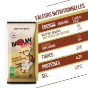 Barre énergétique Extra VANILLE-MACADAMIA – BAOUW 50g