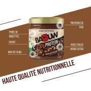 Pâte à tartiner protéiné CHOCOLAT NOISETTE – BAOUW 200g