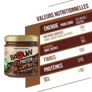 Pâte à tartiner protéiné CHOCOLAT NOISETTE – BAOUW 200g