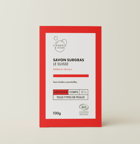 Savon à froid le Suisse BIO – Clémence & Vivien