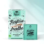 Tisane Réglisse Menthe Bio – Fraîcheur & Douceur Naturelle | Romon Nature