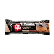 FitSpo Maxx – La Barre Protéinée Goût Mousse au Chocolat | 26g de Protéines | 75g