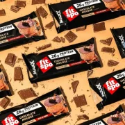 FitSpo Maxx – La Barre Protéinée Goût Mousse au Chocolat | 26g de Protéines | 75g