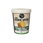 Apéro Cookies Salés Fromage Frais Ail & Fines Herbes  | Flavie&rsquo;s & Co