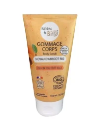 Gommage Corps Noyau d&rsquo;Abricot Bio Cosmos Organic – Born to Bio (150ml)